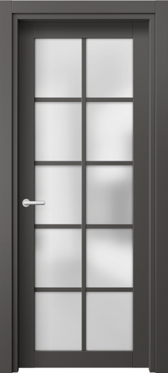 Межкомнатная дверь 2106 ПЭГФ САТ. Цвет ПЭТ графитовый. Материал ПЭТ. Коллекция Neo. Фото. Дверь межкомнатная 2106 ПЭГФ САТ. Цвет ПЭТ графитовый. Материал ПЭТ. Коллекция Neo. Картинка.