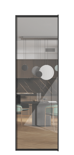 Межкомнатная дверь АЛПЛ040.01 ЧРН Алюминий Черный Stopsol Clear прозрачное. Цвет Алюминий Черный. Материал Алюминий. Коллекция Formato. Фото. Дверь межкомнатная АЛПЛ040.01 ЧРН Алюминий Черный Stopsol Clear прозрачное. Цвет Алюминий Черный. Материал Алюминий. Коллекция Formato. Картинка.