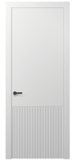 Межкомнатная дверь АКП 8645 МБЛ. Цвет Матовый белоснежный. Материал Гладкая эмаль. Коллекция Alba. Фото. Дверь межкомнатная АКП 8645 МБЛ. Цвет Матовый белоснежный. Материал Гладкая эмаль. Коллекция Alba. Картинка.
